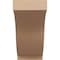 Ekena Millwork 5-inch W x 10-inch D x 10-inch H Baker Rough Cedar Woodgrain TimberThane Knee Brace, Primed BRCUR05X10X10BKRRCPR - alternate 2